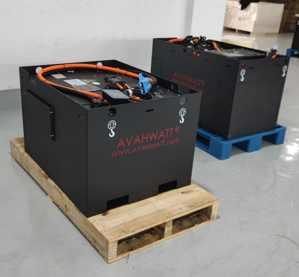 China Electric forklift lithium battery